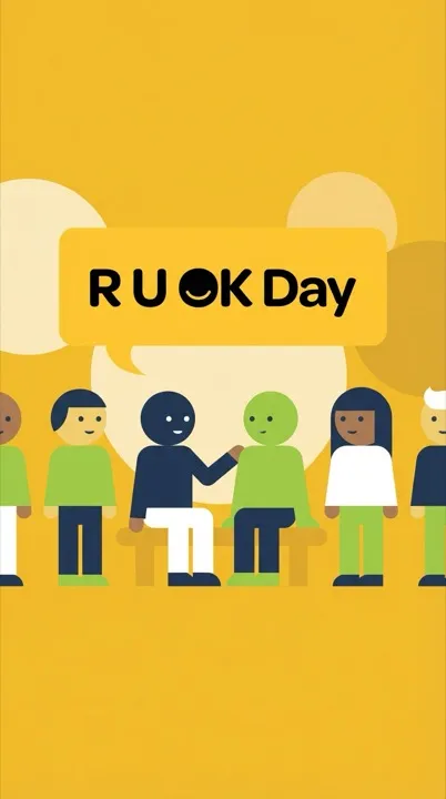 R U OK? awareness campaign sample