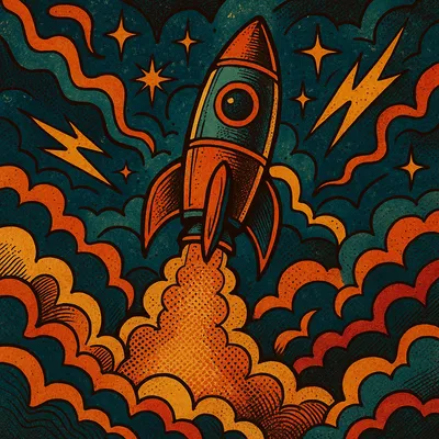 1970s Pop Art Vintage